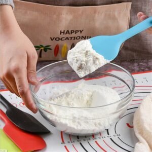 21cm Long Handle Silicone Cream Cake Spatula Mixing Batter Baking Scraper Brush Butter Mixer Cake Brushes Cake Tools - Image 3