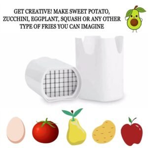 1PCS French Fry Cutter Natural Cut Rapid Slicer Vegetable Potato Tool Food Veggie Dicer Veg Chopper - Image 4