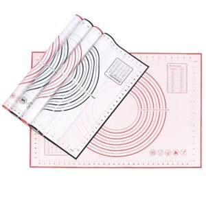 60/50/40cm Silicone Pad Baking Mat Sheet Kneading Dough Mat For Kitchen Rolling Dough Pizza Large Dough Non-Stick Maker Holder - Image 5