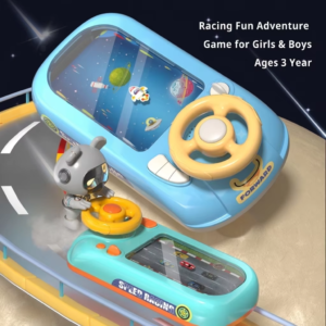 Children'S Racing Simulation Driving Game Simulation Steering Wheel Exercise Children Adventure Clearance Puzzle Educational Toy - Image 8