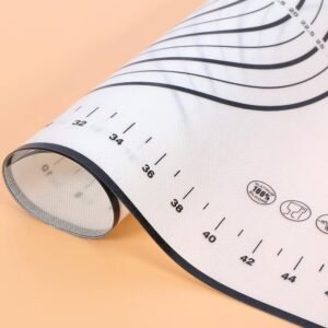 60/50/40cm Silicone Pad Baking Mat Sheet Kneading Dough Mat For Kitchen Rolling Dough Pizza Large Dough Non-Stick Maker Holder - Image 3