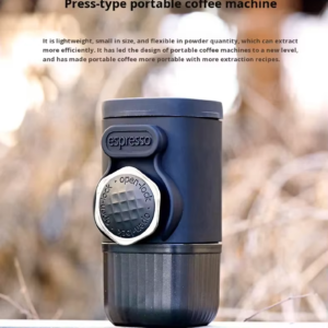 Manual Capsule Coffee Machine 15 Bars Pressure 100ml Water Tank Portable Hand Press for Home Office Travel - Image 10