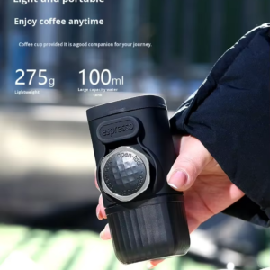 Manual Capsule Coffee Machine 15 Bars Pressure 100ml Water Tank Portable Hand Press for Home Office Travel - Image 5