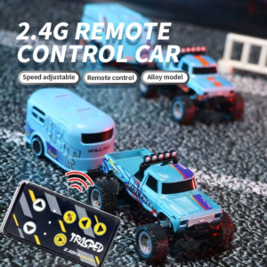 RC Off-Road Monster Truck 1:64 Scale Remote Control Mini Climbing Car 2.4G Electric 4-Channel 20m Range Ready-to-Go Charger - Image 4