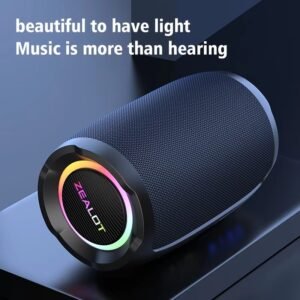 S49 ZEALOT 20W High Power Portable Speaker New Waterproof Design RGB LED Lighting AUX Communication for Outdoor Use - Image 8