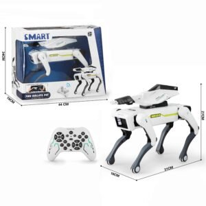 Interactive Robot Dog App-Enabled STEM Learning RC Fire Bullet Robot Dog Funny Multifunctional Smart Robotic Toy for Kids - Image 7