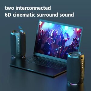 S49 ZEALOT 20W High Power Portable Speaker New Waterproof Design RGB LED Lighting AUX Communication for Outdoor Use - Image 4
