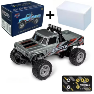 RC Off-Road Monster Truck 1:64 Scale Remote Control Mini Climbing Car 2.4G Electric 4-Channel 20m Range Ready-to-Go Charger - Image 5