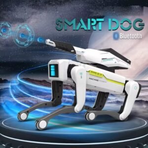 Interactive Robot Dog App-Enabled STEM Learning RC Fire Bullet Robot Dog Funny Multifunctional Smart Robotic Toy for Kids - Image 2